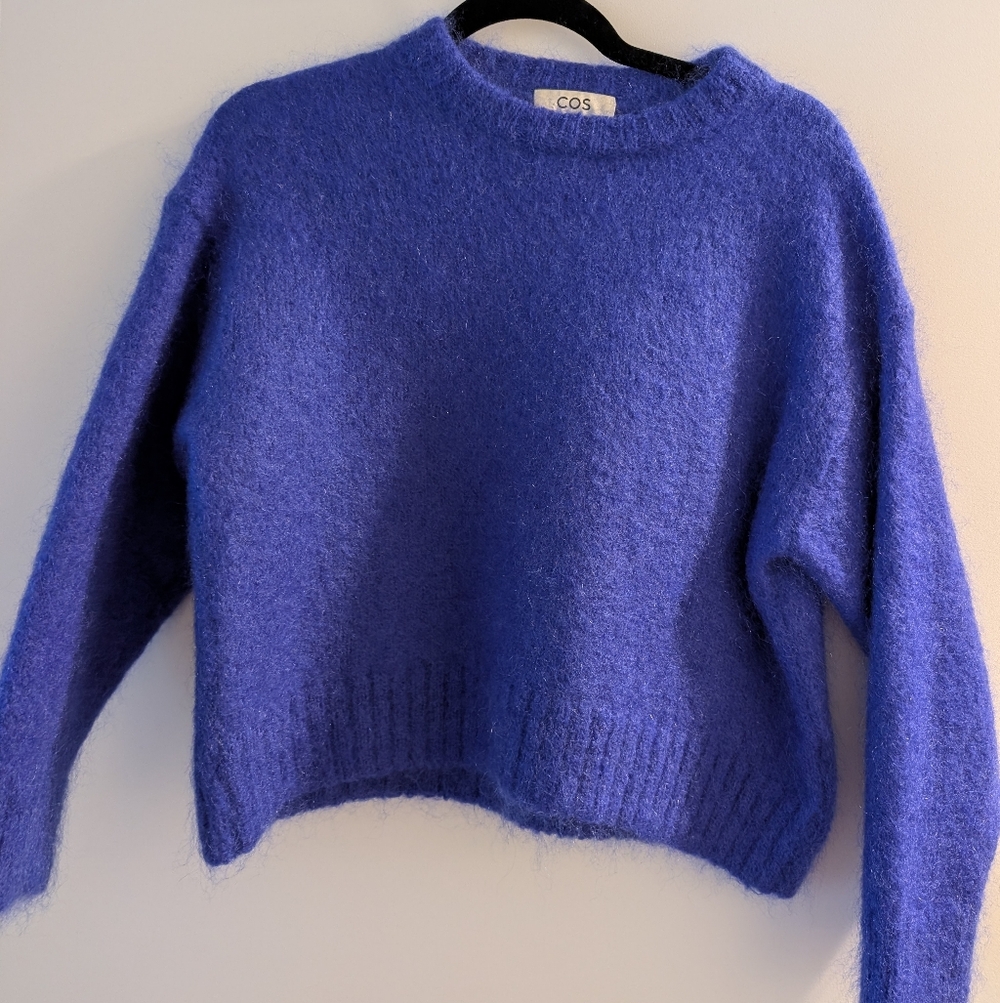 COS Womens Cobalt Blue Sweater (Read Description)